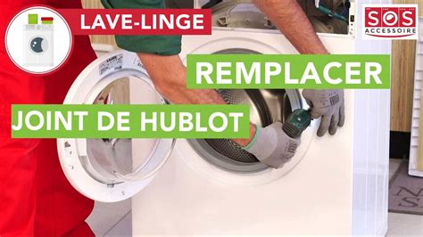 comment changer joint hublot lave-linge lg|Lave.